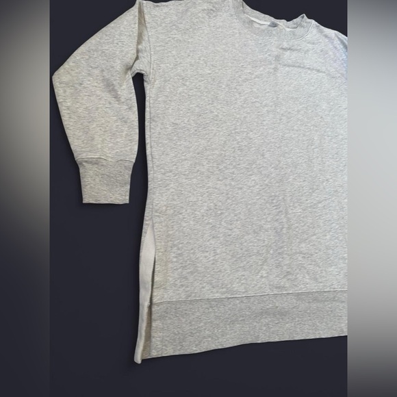 Old Navy SoComfy Relaxed Tunic Sweatshirt Size Small Heather Grey - Picture 4 of 7